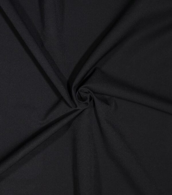 Jet Black Unstitched Wash & Wear Shalwar Kameez